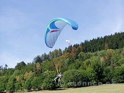 Tandem paragliding v Beskydech a Českém Ráji