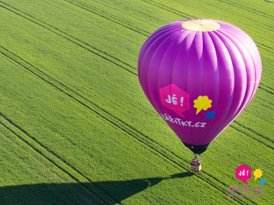 Adrenalinový zážitek ve dvou – let balónem