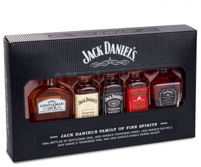 Degustační sada whiskey Jack Daniels
