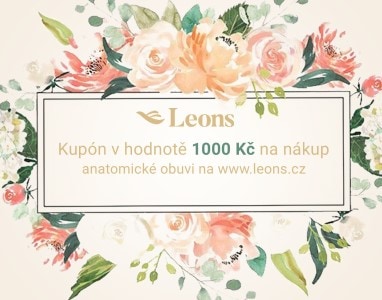 Kupón na nákup obuvi značky Leons – ideální dárek pro babičku
