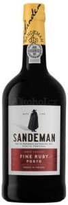 Sandeman Porto Ruby 0,75l 19,5% – vynikající portské víno