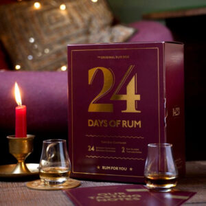 Rumový adventní kalendář a skleničky