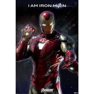 Plakát s oblíbeným hrdinou z Avengers - dárky pro kluky