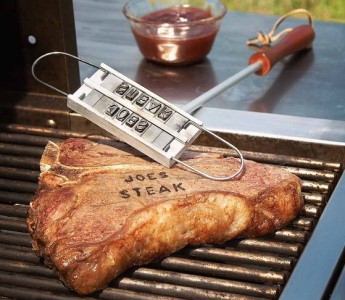 Grilovací razítko pro zahrádkáře na dokonalé steaky