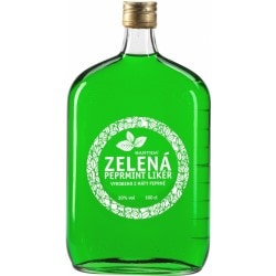 Bartida Zelená 1l 20% – Nejlepší peprmintový likér