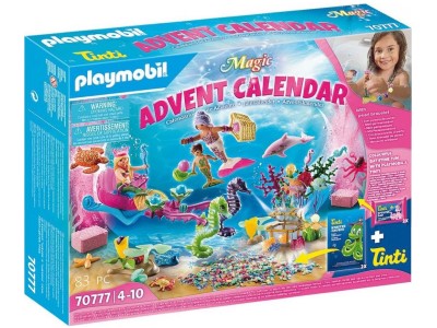 Adventní kalendář Playmobil mořské panny