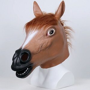Dárek pro koňáka - Maska hlava koně