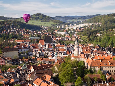 Let balónem nad Českým Krumlovem - zážitky pro ženy
