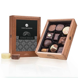Čokoládová bonboniéra - jedlé dárky