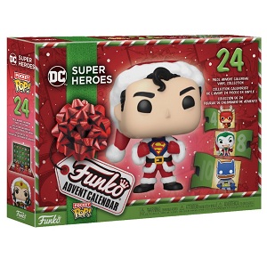 DC Super Heroes Funko Pop! - adventní kalendář muži