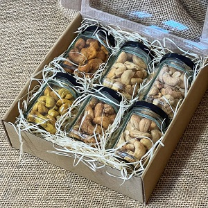 Degustační box s kešu ořechy - dárky děda