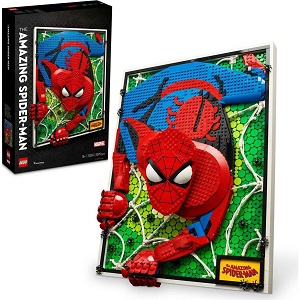 Lego Art Úžasný Spiderman - spiderman hračky
