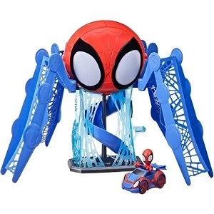 Pavoučí základna - spiderman hračky